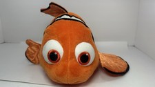 Disney Store Exclusive Authentic Finding Nemo 18" Clown Fish Large Plush EUC