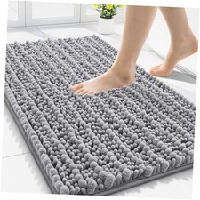 Bathroom Rugs Mat 30x20, Extra Soft Absorbent Chenille Bath Rugs, Non Slip