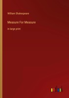 William Shakespeare | Measure For Measure | Taschenbuch | Englisch (2022)