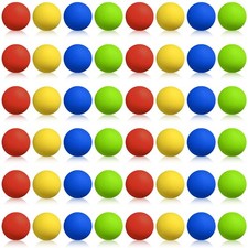 Sumind 48 Pieces Foam Balls Bulk Rounds Small, Red, Blue, Green, Yellow