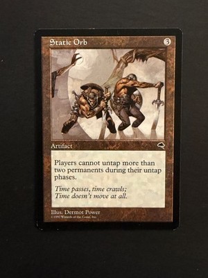 Static Orb Tempest LP MTG Magic the Gathering