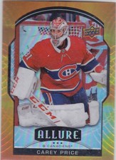 20/21 ALLURE..CAREY PRICE..SUNSET..CARD # 55..CANADIENS..FREE COMBINED SHIP