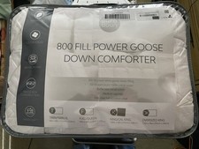 puredown  Goose Down Comforter King Size, 800 Fill Power, 100 Cotton