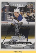 2019-20 MVP High Series Rookies Silver Script Mackenzie MacEachern #234 READ kr0