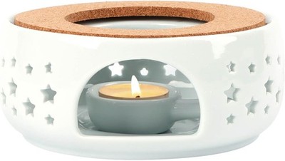 Teapot Warmer, Ceramic Tea Warmer for Teapot, Tealight Warmer with Tealight