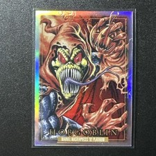 2024 SkyBox Marvel Masterpieces 92 Platinum Rainbow #33 Hobgoblin