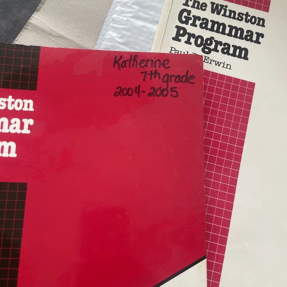 The Winston Grammar Program: Basic Level Student's Workbook & Teachers Manual 2 - Image 4 of 4