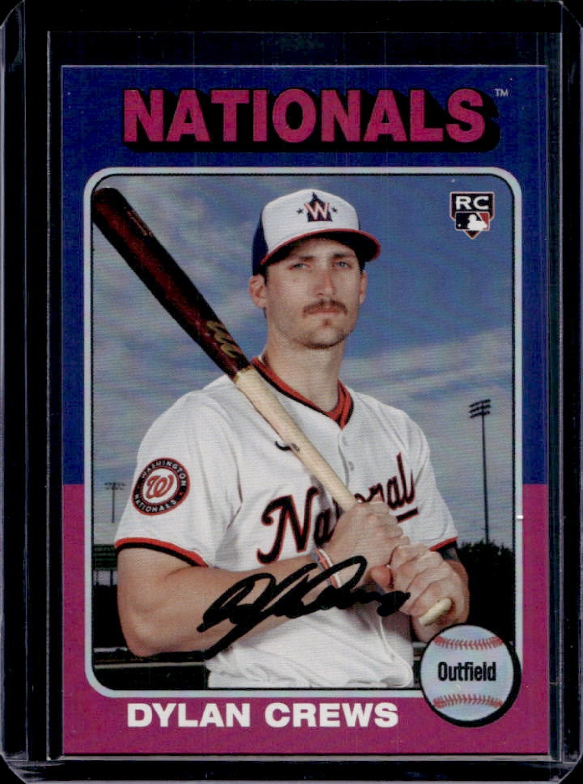 Dylan Crews 2025 Topps Heritage #H25-24 25th Anniversary 