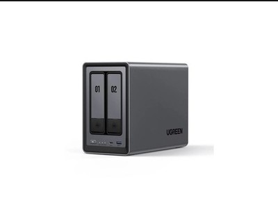 UGREEN NASync DXP2800, 2-Bay NAS with Intel N100 Quad-Core CPU (Up to 3.4GHz) 8G