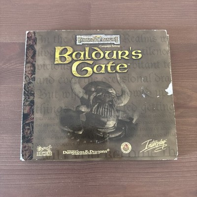 Baldurs Gate Original 1998 Win 95 PC Spiel 5 Disc nur CD ROM