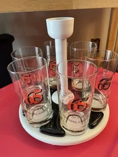 65th Anniversary Fuller Brush Glasses Set with Vinyl Holder