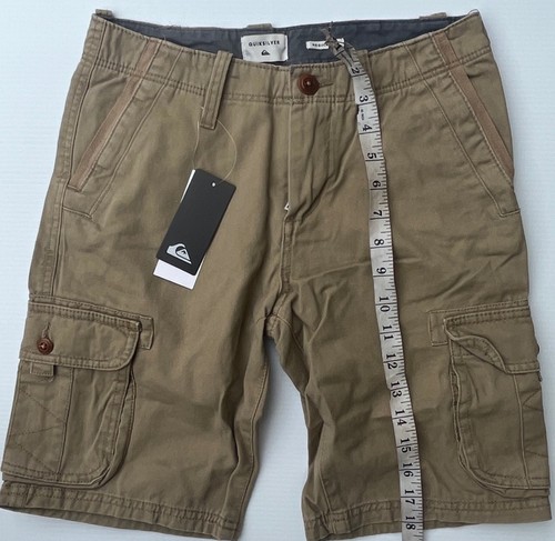 Quiksilver Beige Boy's Everyday Deluxe Cargo Shorts Size 27 - Picture 14 of 17
