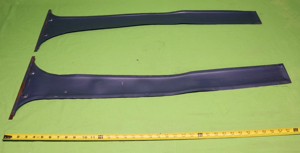 Ford Fairlane interior 4 puertas interior pilar B azul aguamarina 1962-1963 usado fabricante de equipos originales Foto 4 de 4