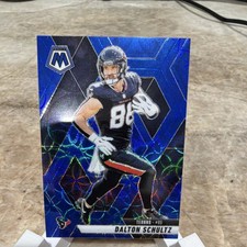 2025 Panini Mosaic Blue Scope Prizm Dalton Schultz #86 Houston Texans NFL