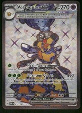 Vespiquen ex 212/197 Double Rare Obsidian Flames Pokemon Holo Near Mint