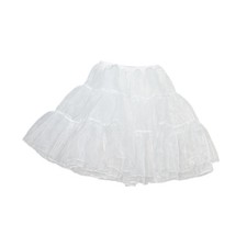 Sottoveste da donna con elastico in morbido tulle traspirante per feste,