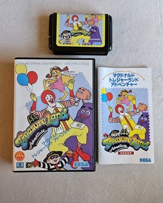 MCDONALD'S TREASURE LAND ADVENTURE SEGA MEGA DRIVE JAPAN COMPLETE IN BOX