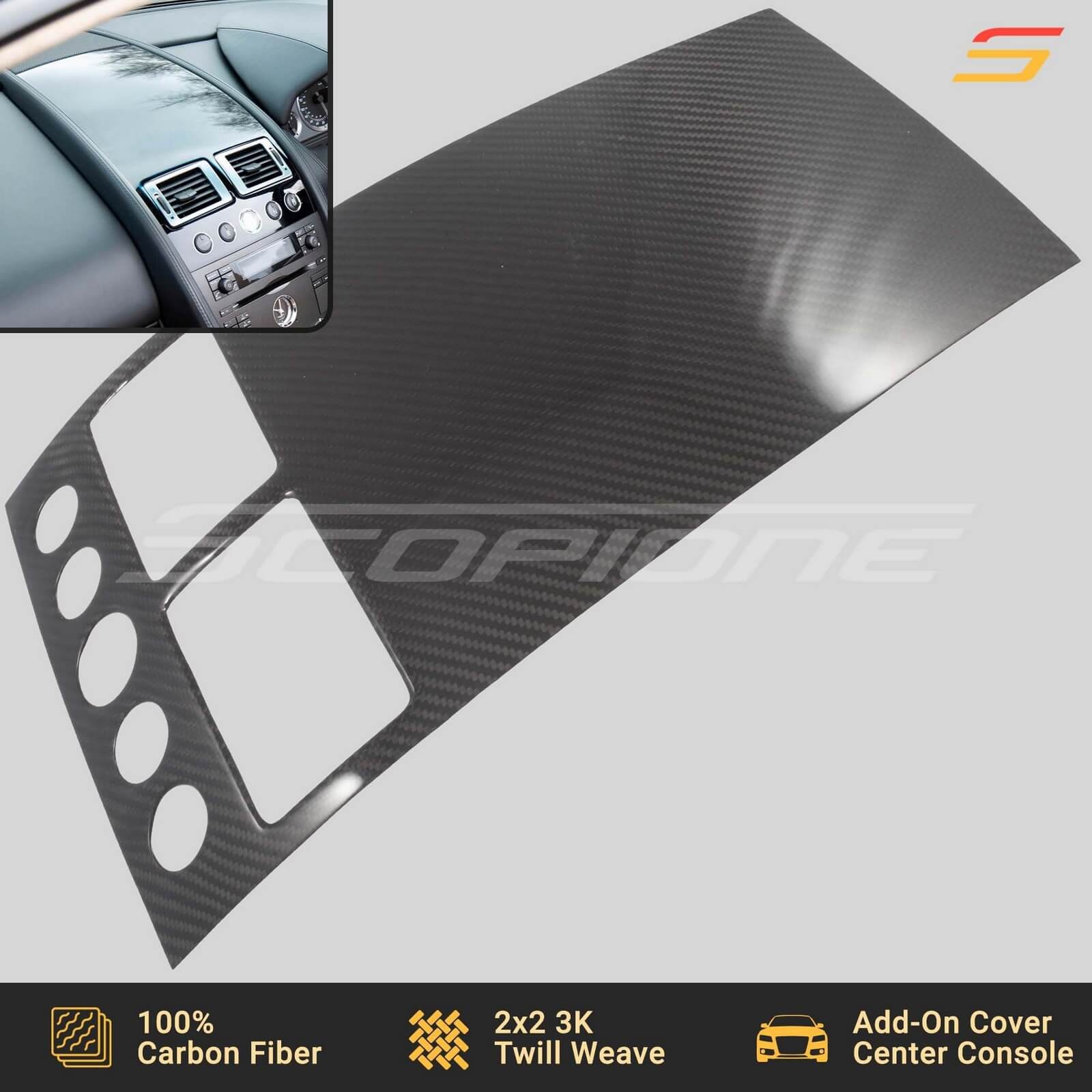 Aston Martin Vantage Vantage Dashboard trims Set