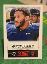 2014 Score Football - Rookie Aaron Donald Card #332 (RC). rookie card picture