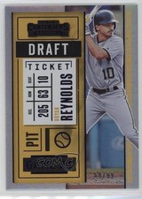 2020 Panini Contenders Draft Ticket Purple 64/99 Bryan Reynolds #69 11n6