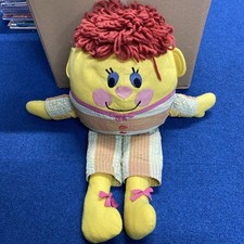Vintage Humpty Dumpty 22” Plush Toy Handmade Fabric Doll Retro 1970s (W)