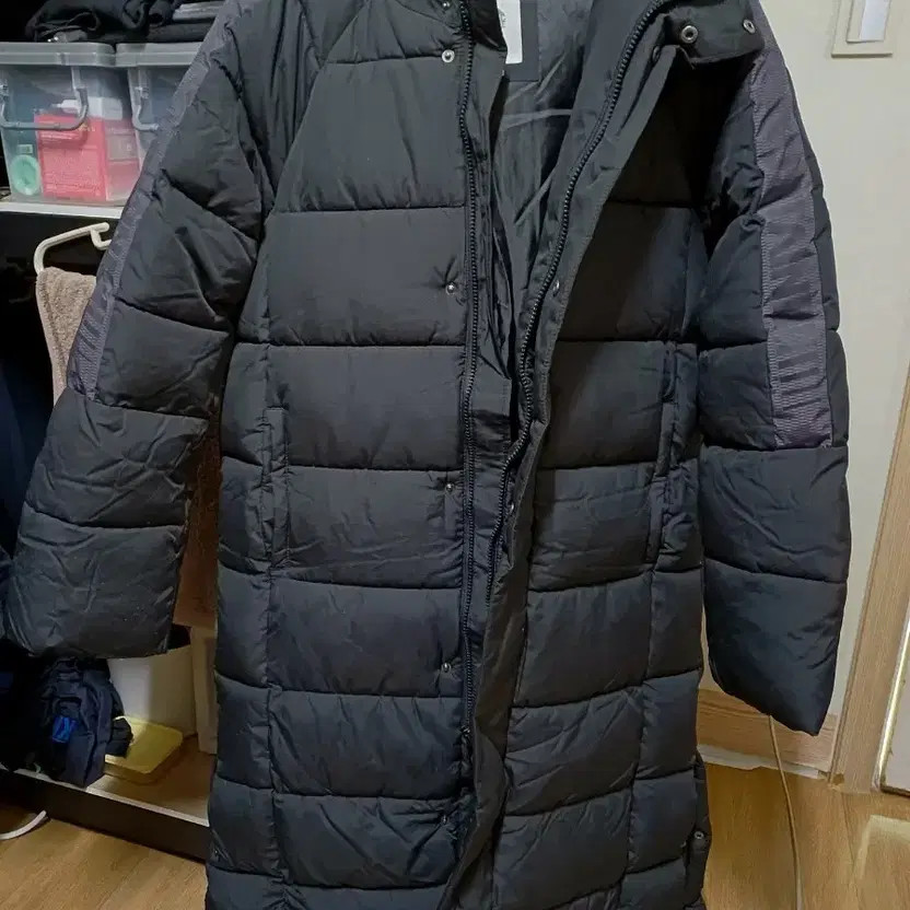 Basic House Women's Long Padding Jacket - Size S - image 2