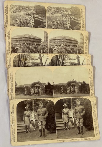Boer War Stereo Photo Set 5 C1900-01