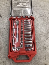 Milwaukee Tool 48-22-9481 3/8 In Drive 28Pc Ratchet & Socket Set With Packout