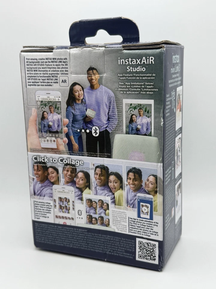 Fujifilm - INSTAX MINI LINK 3 Smartphone Printer - Sage Green - Image 3 of 3
