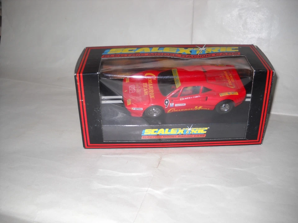 SCALEXTRIC FERRARI GTO C391 CON SCATOLA SCALA 1/32 ELECTRIC MODEL RACING CARS - Immagine 3 di 4