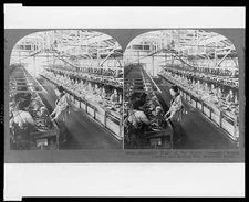 Mammoth plant,Mitsui Company,boiling cocoons,reeling silk,Maebashi,Japan,c1905