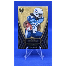 Topps 2010 Supreme Chris Johnson #100 Black /25 Tennessee Titans Football Card