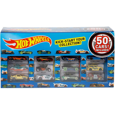 #ad Hot Wheels 50 Car Pack $40.99