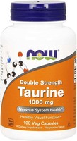 Now Foods Taurin 1000Mg Doppelte StäRke (Taurin, Sehfunktion) 100 Pflanzliche Ka