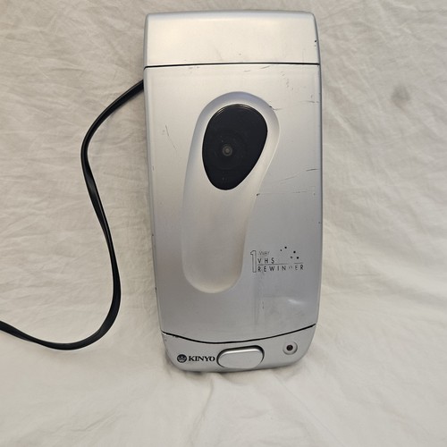 Kinyo VHS Rewinder One-Way Automatic UV-428 Silver VCR Video Cassette