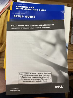 Dell Dimension Series Reference & Troubleshooting Guide And Setup Guide ...