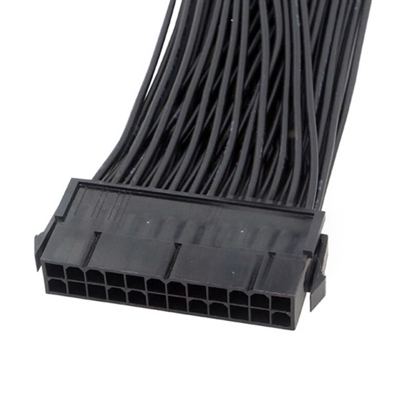 ATX PSU 24pin to 20+4pin 2 Connector Motherboard Power Supply Extension Y Cable - Image 4 of 4