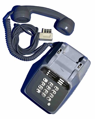 Téléphone Vintage Socotel S63 / Matra – Poste PTT Gris – Fabriqué En France