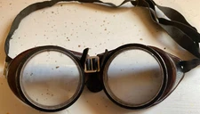 Vintage Glendale Optical Goggles -  Safety Aviator, Motorcycle, Welding Glasses