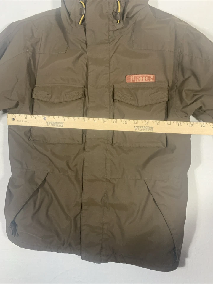 Burton Girls XL Chocolate Brown Snowboard Winter Jacket Parka - Image 4 of 4