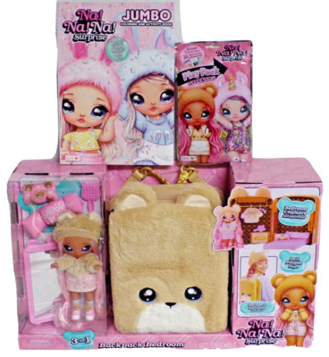 Na! Na! Na! Surprise DOLL Coloring Book BACK PACK PLAY SET  EASTER EGG HUNT TOYS