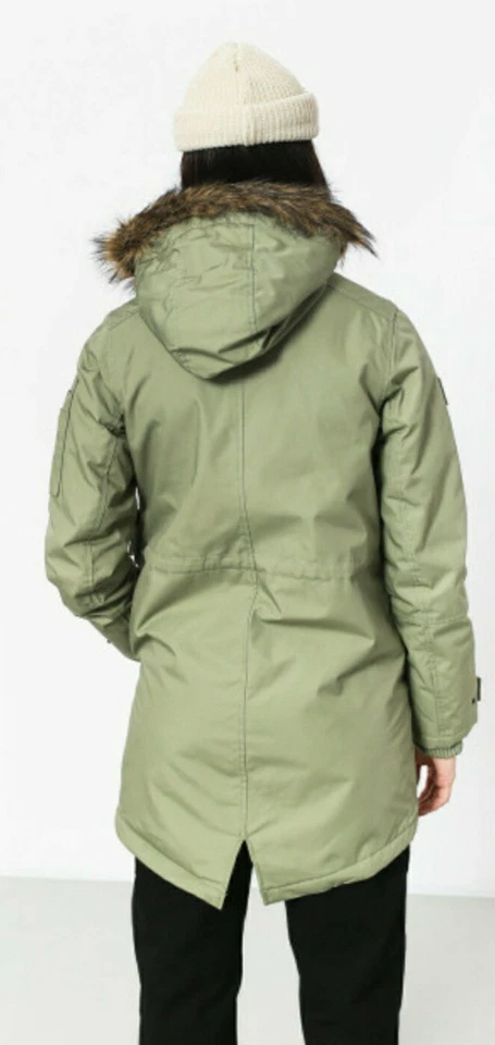 NWT $150 Element Wolfeboro Collection Women's Light Moss Curious Parka Jacket M - Image 4 of 4