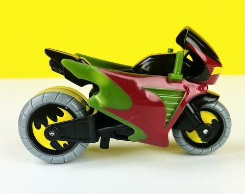 Fisher Price 2009 Imaginext DC Super Friends ROBIN Figure and Cycle - Picture 2 of 11