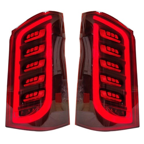 For Mercedes Benz Vito W447 2015-2022 1 Pair LED Tail Light Rear Brake Lamps - Picture 6 of 13