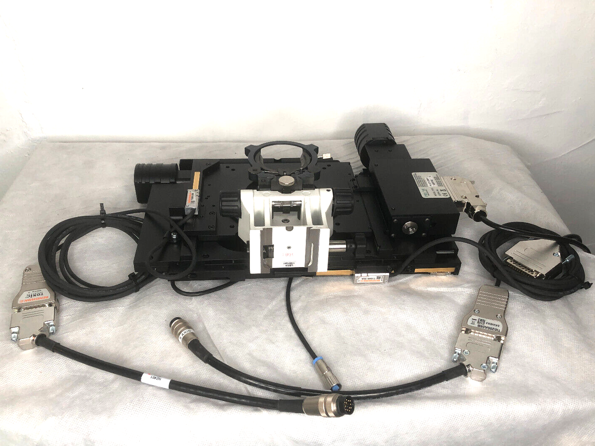 Leica DM6000 115012 stage carrier with Prior Motorized Microscope