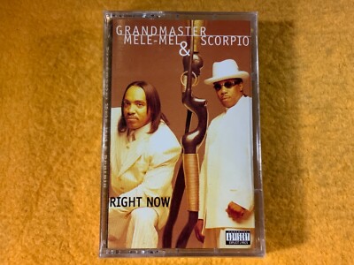 J6-43 GRANDMASTER MELE-MEL & SCORPIO Right Now .. SEALED  PARENTAL ADVISORY 1997