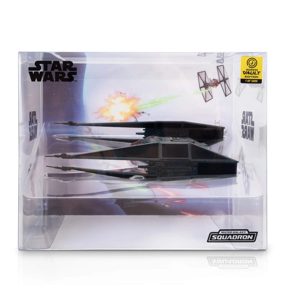 Star Wars Kylo Ren's TIE Silencer Micro Galaxy Squadron limited