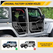 4 Pack Tube Doors W Rear Side Mirrors For 2007-2018 Jeep Wrangler Jk Jku Steel 4 Pack Tube Doors W Rear Side Mirrors For 2007-2018 Jeep Wrangler Jk Jku Steel