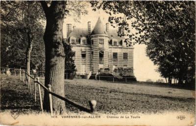 CPA AK VARENNES-sur-ALLIER Chateau de La Toulle (683239)