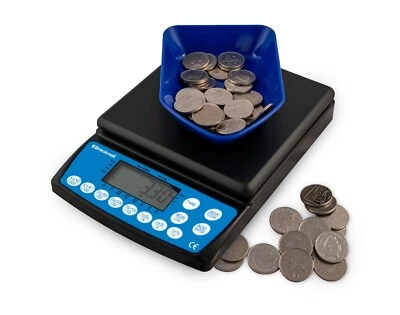 Salter Brecknell CC804 Professional Coin Counting Scale 2kg x 50g - 816965005604